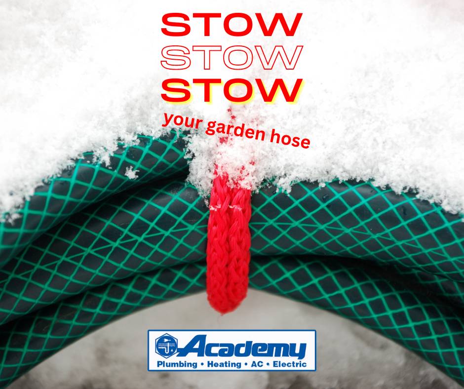 stow your garden hose