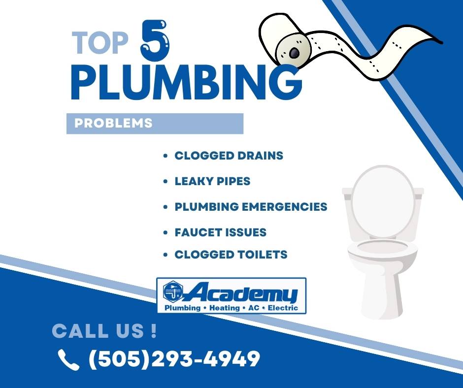 5 Plumbing Problems in Albuquerque Plumbers