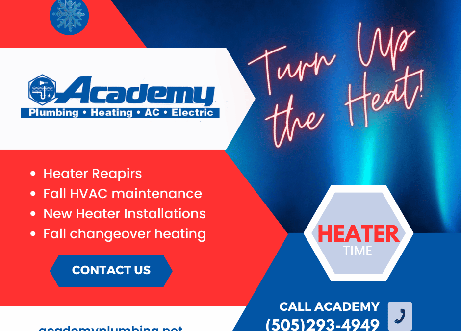 Turn up the heat with Academy Plumbing and Heating